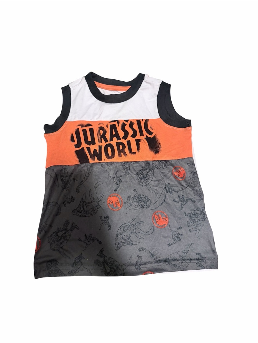 5/$30 🎈 Jurassic world 4T dinosaur print tank top